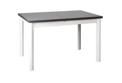 Стол обеденный раскладной MAX 5 (grafit/bialy)