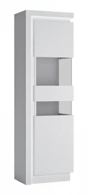 Витрина (правая) LYON LYOV03P 1D (BIAŁY ALPIN/BIAŁY HG)