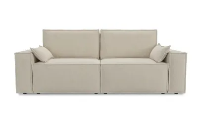 Диван прямой раскладнной ЛОРТОН 2 ДК (Тик-так, НПБ) (NOEL ASH)