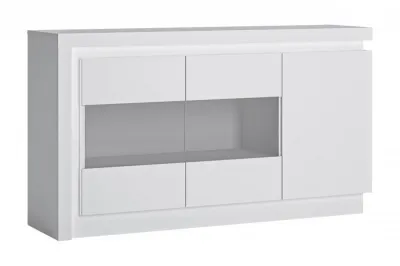 Комод LYON LYOK02 3D (BIAŁY ALPIN/BIAŁY HG)