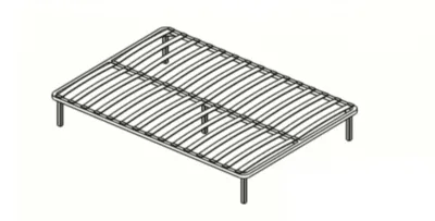 Ортопедическое основание под матрас на опорах 1,4 (1,4х2,0)