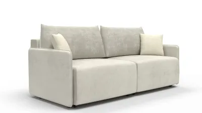 Диван прямой раскладной СУНГУЛЬ (Велюр Diagonal 114)