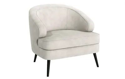 Кресло МАРСЕЛЬ (Велюр Олимпия 060 серебристый серый)