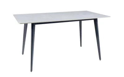 Стол обеденный нераскладной DT-2206 CRUZ (Grey marble)