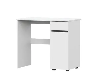 Стол письменный ТОКИО (Белый текстурный)