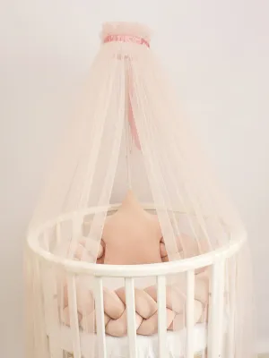 Балдахин DreamTex на держатель для детской кровати DREAMS (Розовый)