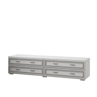 Тумба ТВ ЛИВОРНО ЛТ-2 (Ясень Анкор светлый патина серебро)