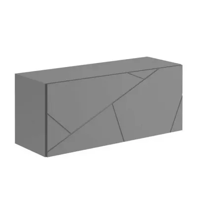 Шкаф навесной ГРАНЖ ШН-003 (Д.900) (Серый Шифер/Матовый Графит Софт)