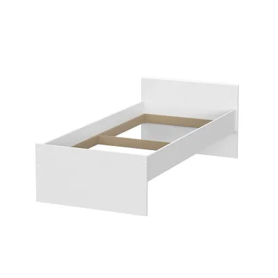 Кровать без основания под матрас 0,9 ТОКИО (Белый текстурный)