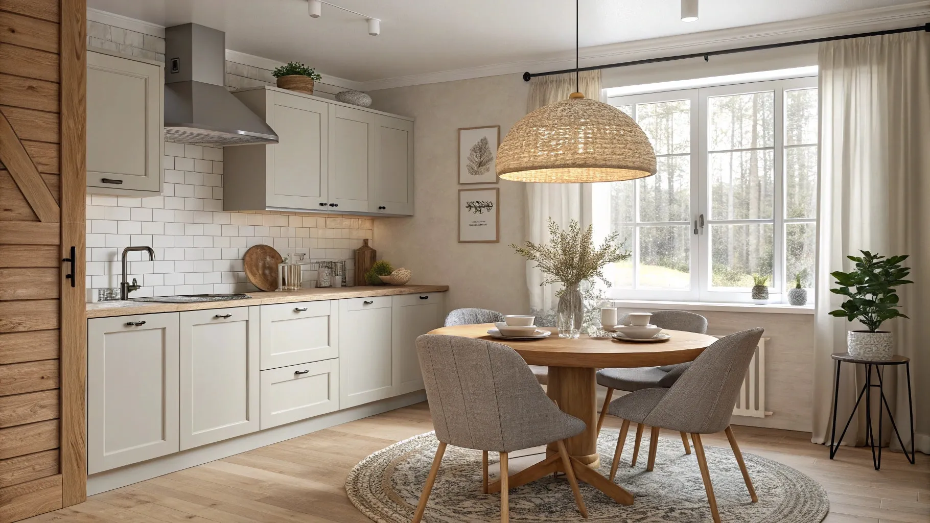 5 принципов удобной обеденной зоны на кухне