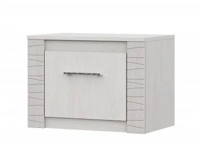 Тумба прикроватная ГАММА 20 (Серия №4) (Ясень Анкор светлый/Сандал светлый)