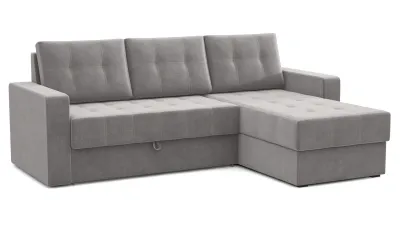 Диван угловой раскладной ОЛИМП (Amigo (grey))