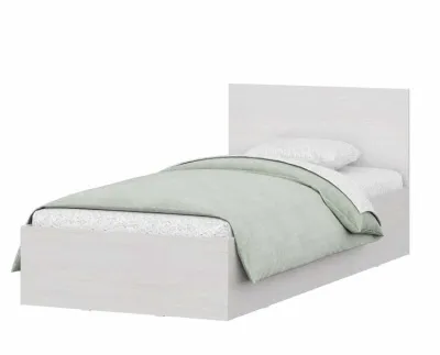 Кровать без основания под матрас 0,9 МСП 1 (Серия 2) (Ясень Анкор светлый)