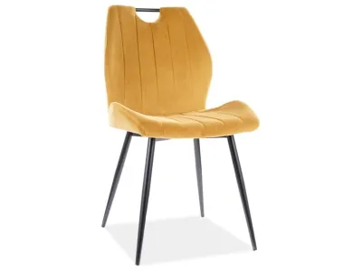 Стул ARCO VELVET (VELVET CURRY BLUVEL68)
