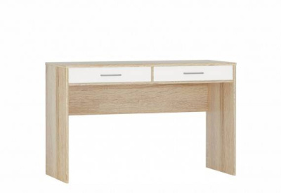 Стол письменный СТЕЛС 120 2ящ. (Дуб сонома/белый) Стол письменный СТЕЛС 120 2ящ. (Дуб сонома/белый)