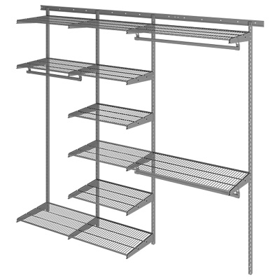 Гардеробная система MAX G210 (Графит гладкий полуматовый (RAL 7016))