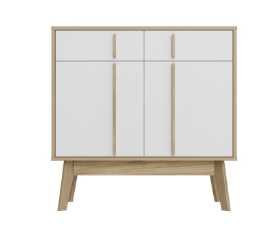 Комод НОРСАН ИВ-125.01 (589 Гикори Ричмонд/605 Белый (SWN/PO))