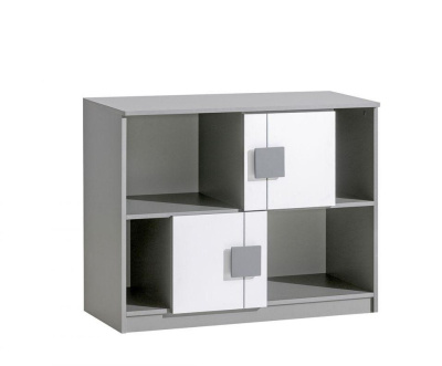 Тумба GUMI G17 (Antracyt/Bialy brylant)