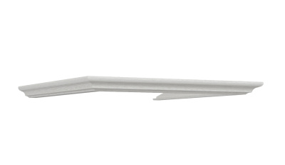 Комплект карнизов 0,97х2,39 угловой ЛАЦИО (Прихожая) (Белое дерево)