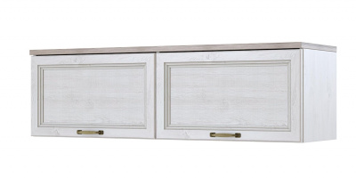 Полка навесная закрытая АЛЕКСАНДРИЯ ШКН-103 (Серия 3) (Сосна Санторини светлый)