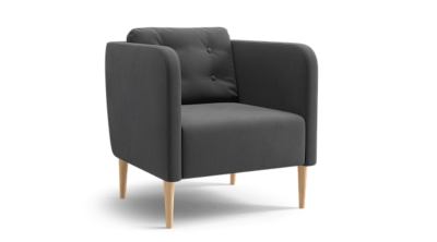 Кресло КОРСИ (Велюр Тако темно-серый)