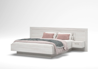 Кровать с ЛДСП основанием под матрас 1,6 ВИРДЖИНИЯ ИВ-100.1826.00 (Сосна Каньон)