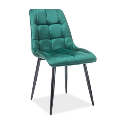 Стул CHIC VELVET (VELVET ZIELONY BLUVEL 78)