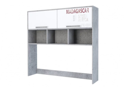 Надстройка для стола ГРЕЙ (Цемент светлый)