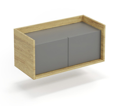 Тумба MOBIUS 2D 78/41/36 (SZARY)