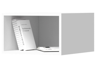 Полка универсальная КИВИ ПЛ-02 (Белый)