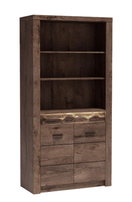 Стеллаж INDIANAPOLIS I-5 (Ciemny jesion) Стеллаж INDIANAPOLIS I-5 (Ciemny jesion)