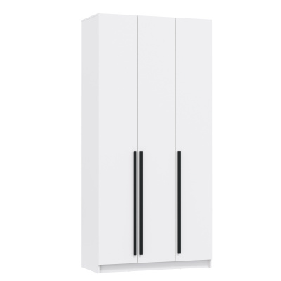 Шкаф 3-х дверный БРАНДО NEW 67.08 (h2,5м) (Белый/Белый/ЛДСП Белый)