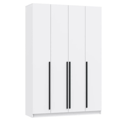 Шкаф 4-х дверный БРАНДО NEW 67.13 (h2.4м) (Белый/Белый/ЛДСП Белый) Шкаф 4-х дверный БРАНДО NEW 67.13 (h2.4м) (Белый/Белый/ЛДСП Белый)