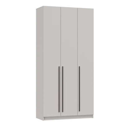 Шкаф 3-х дверный БРАНДО NEW 67.08 (h2,5м) (Кашемир/Белый/ЛДСП Кашемир)