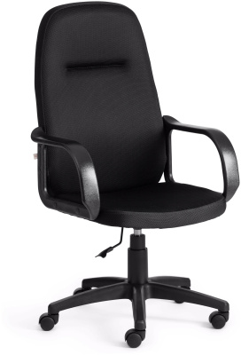 Кресло компьютерное LEADER (Ткань/Черный)