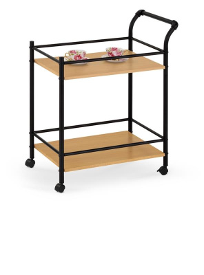 Стол сервировочный BAR12 (NATURALNY/CZARNY) Стол сервировочный BAR12 (NATURALNY/CZARNY)