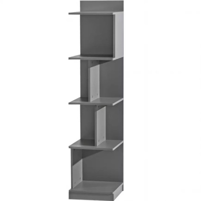 Стеллаж GUMI G8 (Antracyt/Bialy brylant)