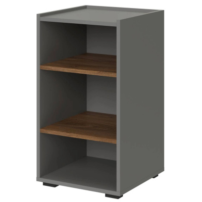 Тумба ВЕНТО ИВ-126.03.00 (Дымчатый алмаз/Дуб Канзас)