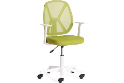 Кресло компьютерное PLAY WHITE (Green (зеленый))