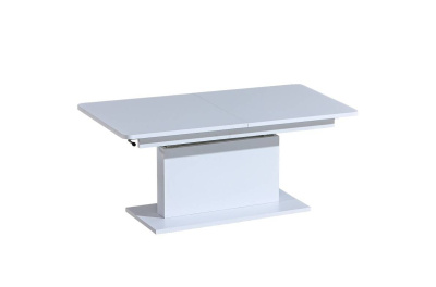Стол обеденный раскладной OPTI (Bialy polysk) Стол обеденный раскладной OPTI (Bialy polysk)
