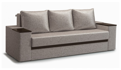 Диван прямой раскладной БРАУН (NEVADA/LATTE)