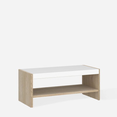 Стол журнальный CALIMA CRET03 (DĄB CREMONA/BIAŁY ALPIN)