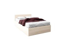 Кровать без основания под матрас 1,2 ВЕГА ВМ-14 (Сосна Карелия/Сосна Карелия)