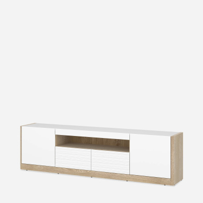 Тумба ТВ CALIMA CREF01 2D2S (DĄB CREMONA/BIAŁY ALPIN)