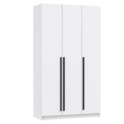 Шкаф 3-х дверный БРАНДО NEW 67.15 (h2,15м) (Белый/Белый/ЛДСП Белый)