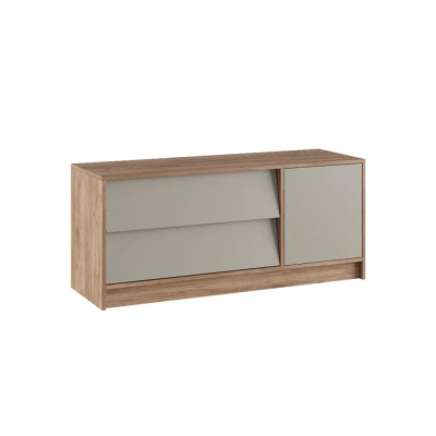 Тумба ТВ МС ЕВА (Крафт табачный/Кашемир)