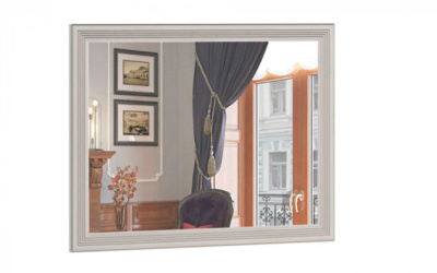 Зеркало ЛИВОРНО ЛЗ-20 (Ясень Анкор светлый патина серебро)