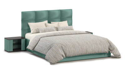 Кровать 1,6 ВЕНА с подъемным механизмом и основанием (Bingo (mint))