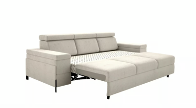 Диван прямой раскладной ULISES 3SFBK (Cremona 85/czarny mat)