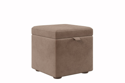 Пуф интерьерный c ящиком HOME (Какао (велюр 019))